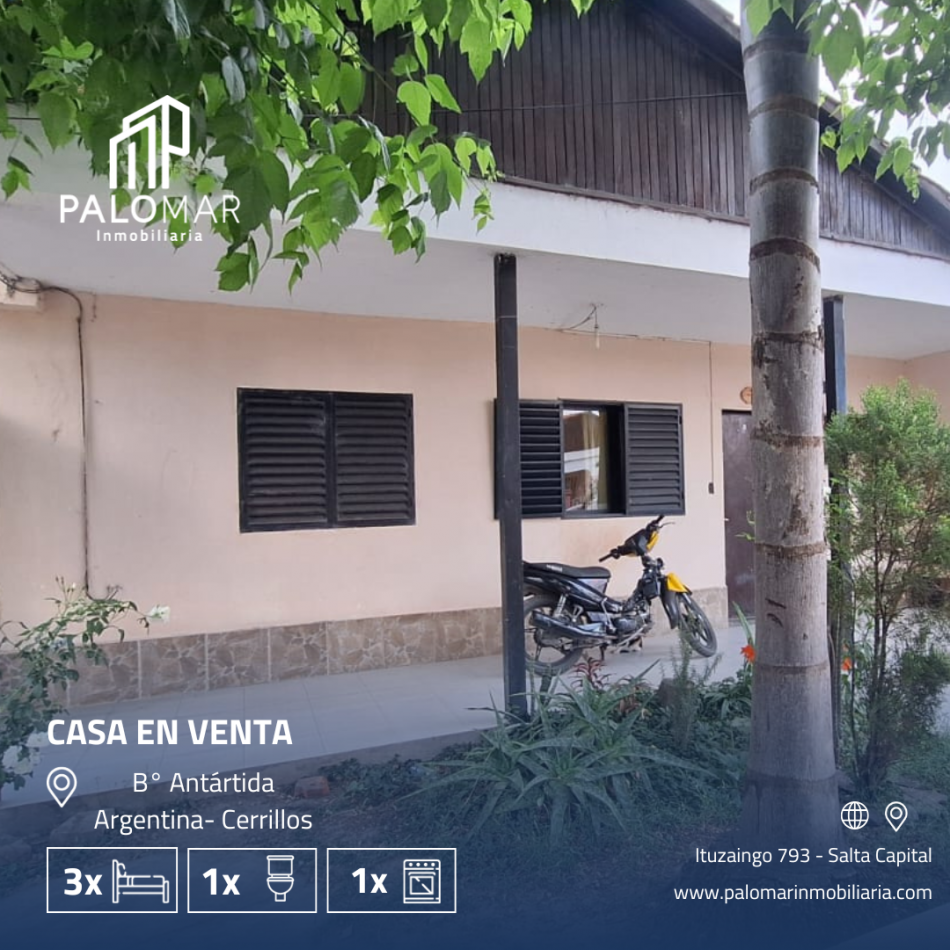 CERRILLOS - B° ANTARTIDA ARGENTINA - VENTA
