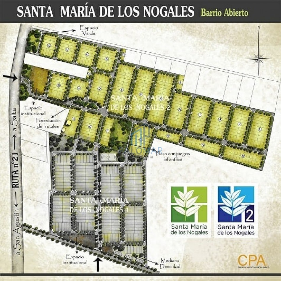TERRENO - LOS NOGALES - RUTA 21